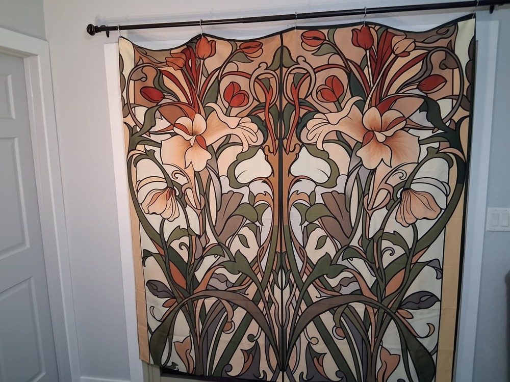 Botanical Vintage Shower Curtain